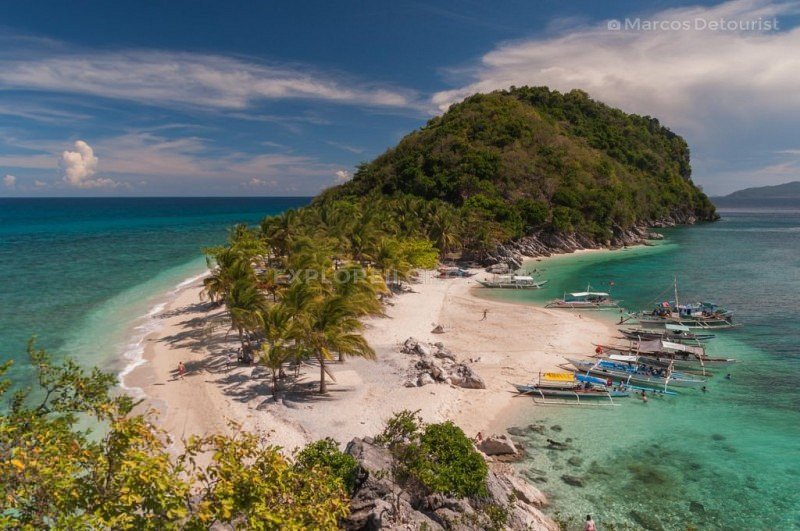 Cabugao Gamay Island, Islas de Gigantes, Carles, Iloilo, Philipp