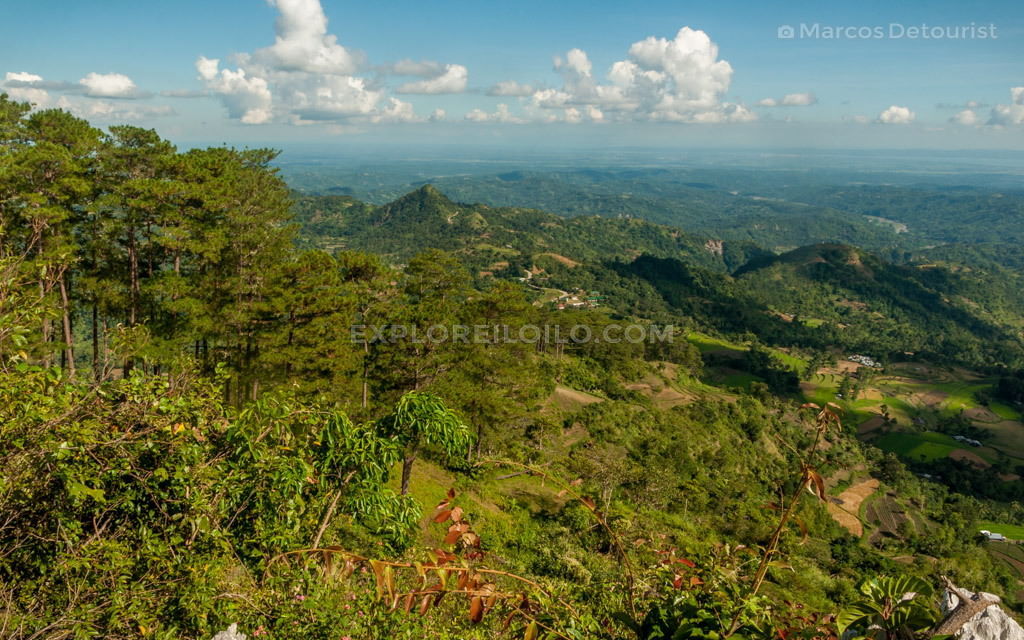 Highland views of Bucari in Leon, Iloilo.